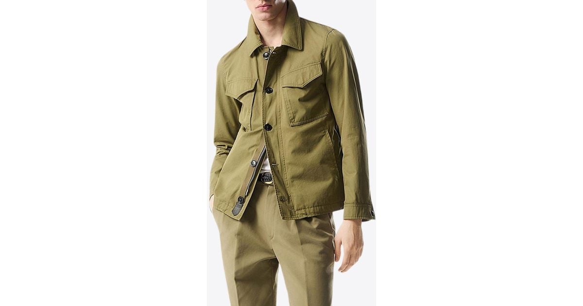 Enzyme Twill Army Jacket main image 0
