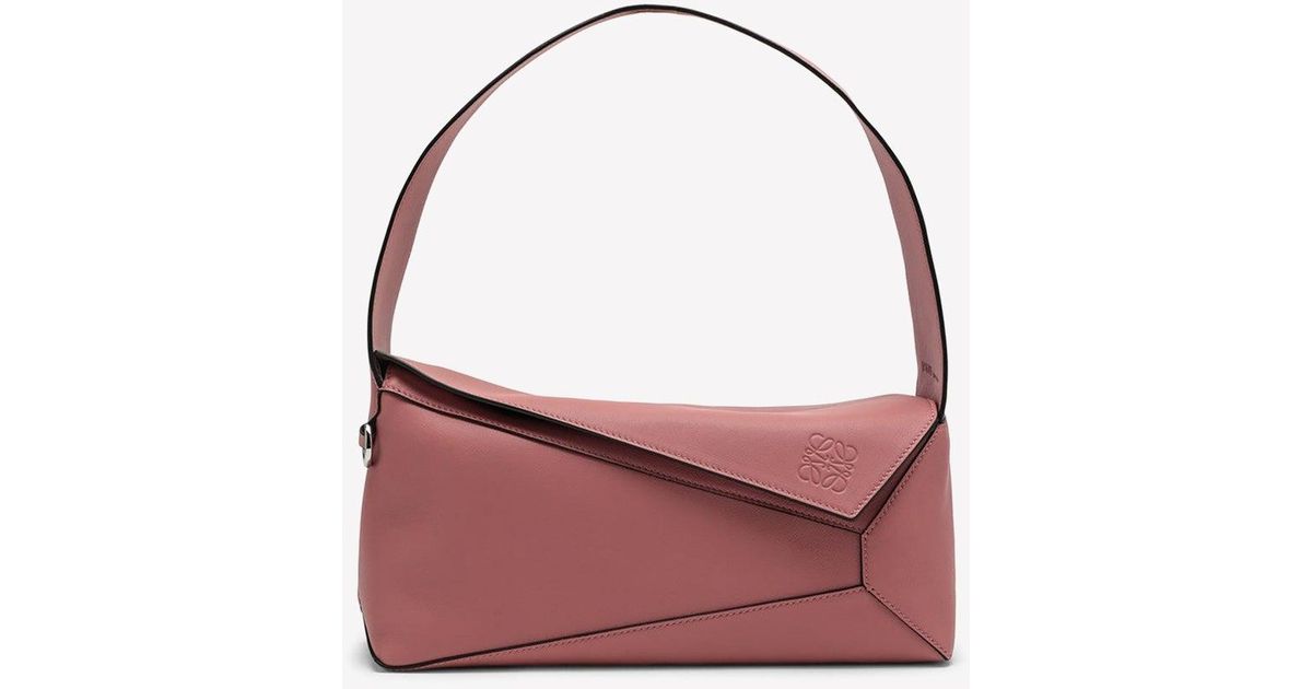 Loewe Puzzle Hobo Shoulder Bag In Nappa Leather in Pink | Lyst UK