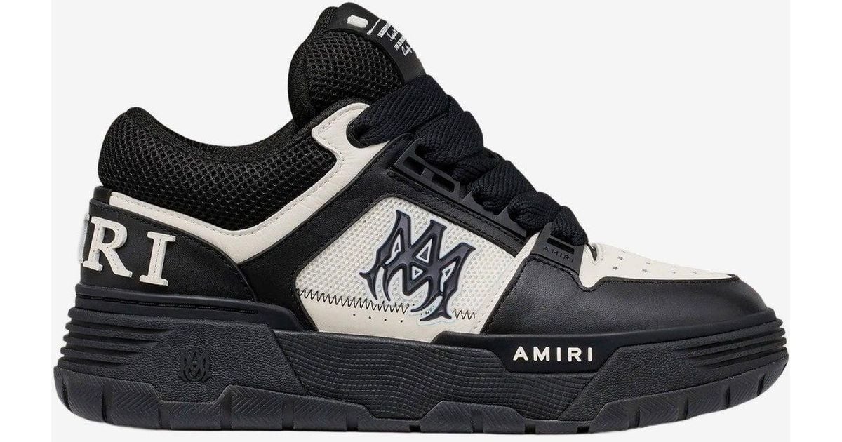 Amiri Ma-1 Patch Low-Top Sneakers in Black for Men | Lyst