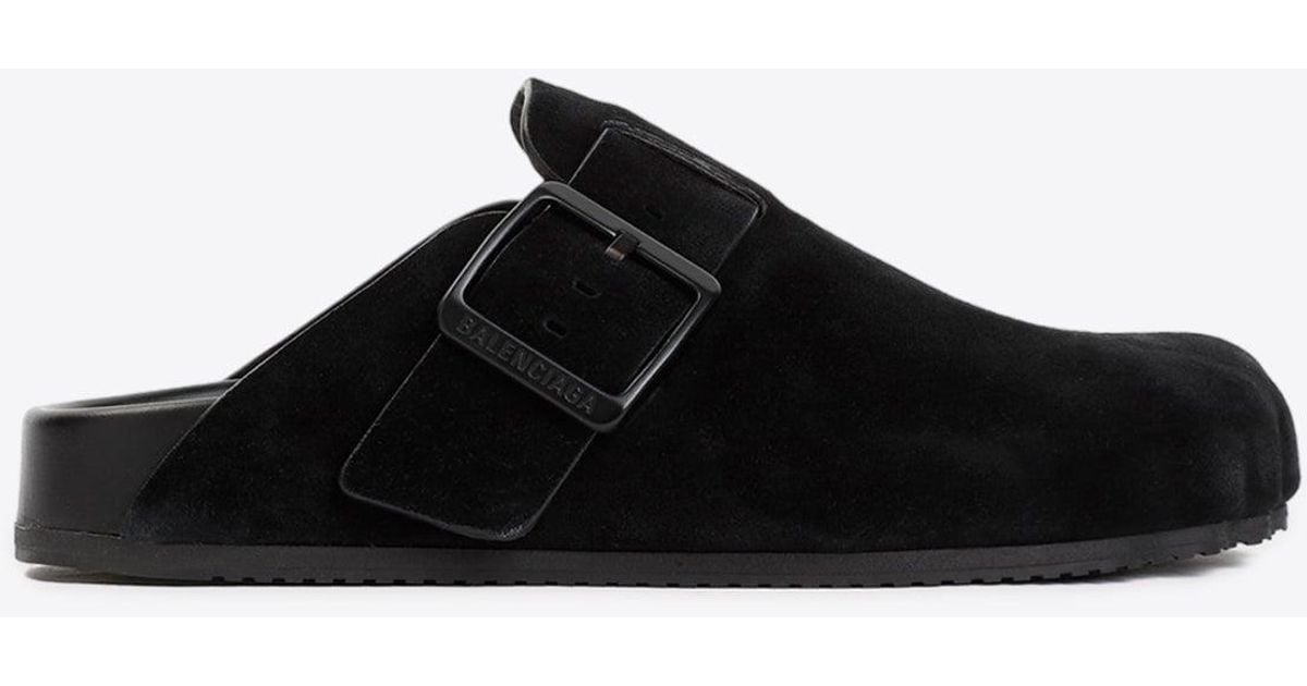Black suede balenciaga deals