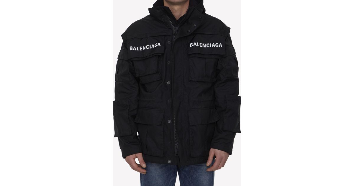 balenciaga parka