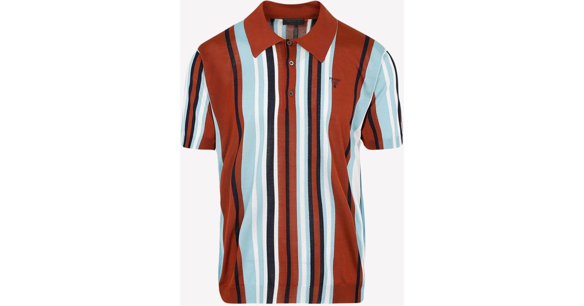 prada striped shirt