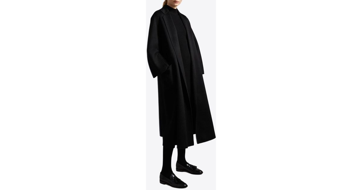 コート Max Mara Black Cashmere Ludmilla Coat Ludmilla cashmere wrap coat in black - Max Mara | Mytheresa