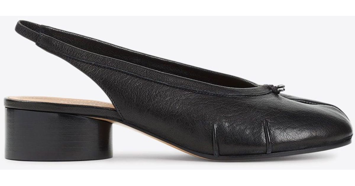 MARTIN MARGIELA Tabi sling backs 39.5