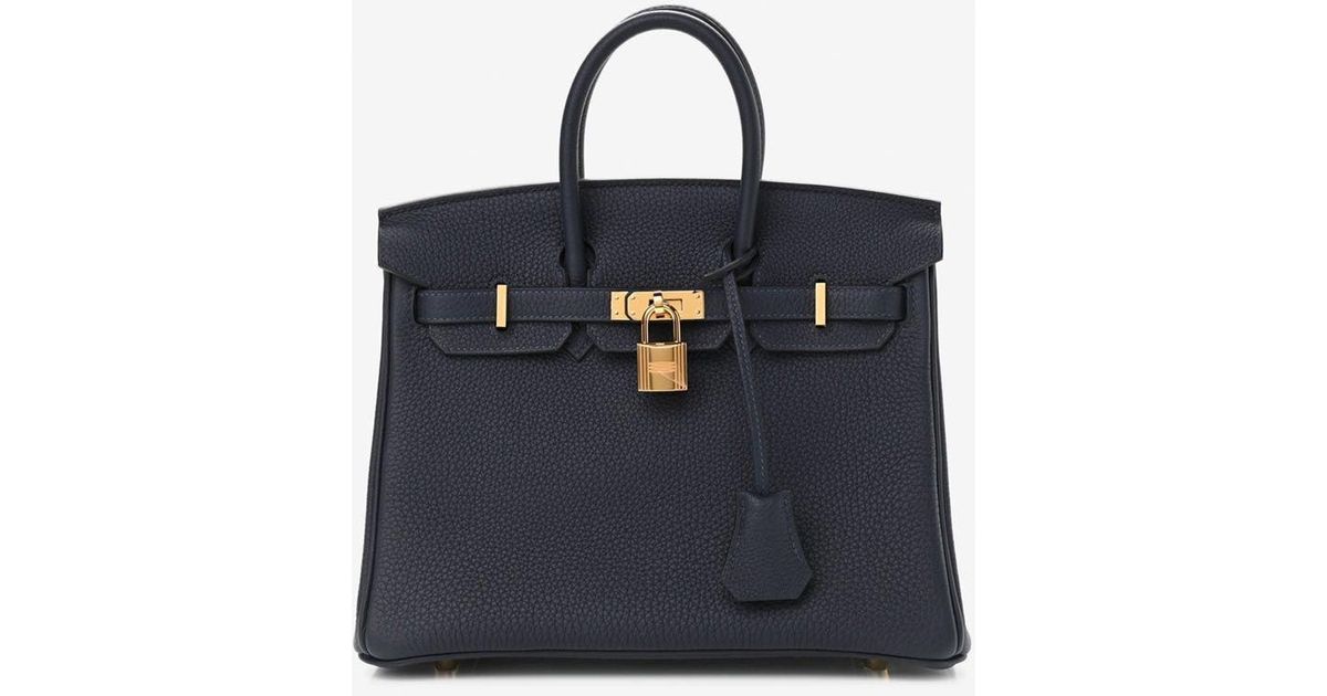 Hermès Birkin 25 Bleu Nuit Togo Gold Hardware – Hani bags