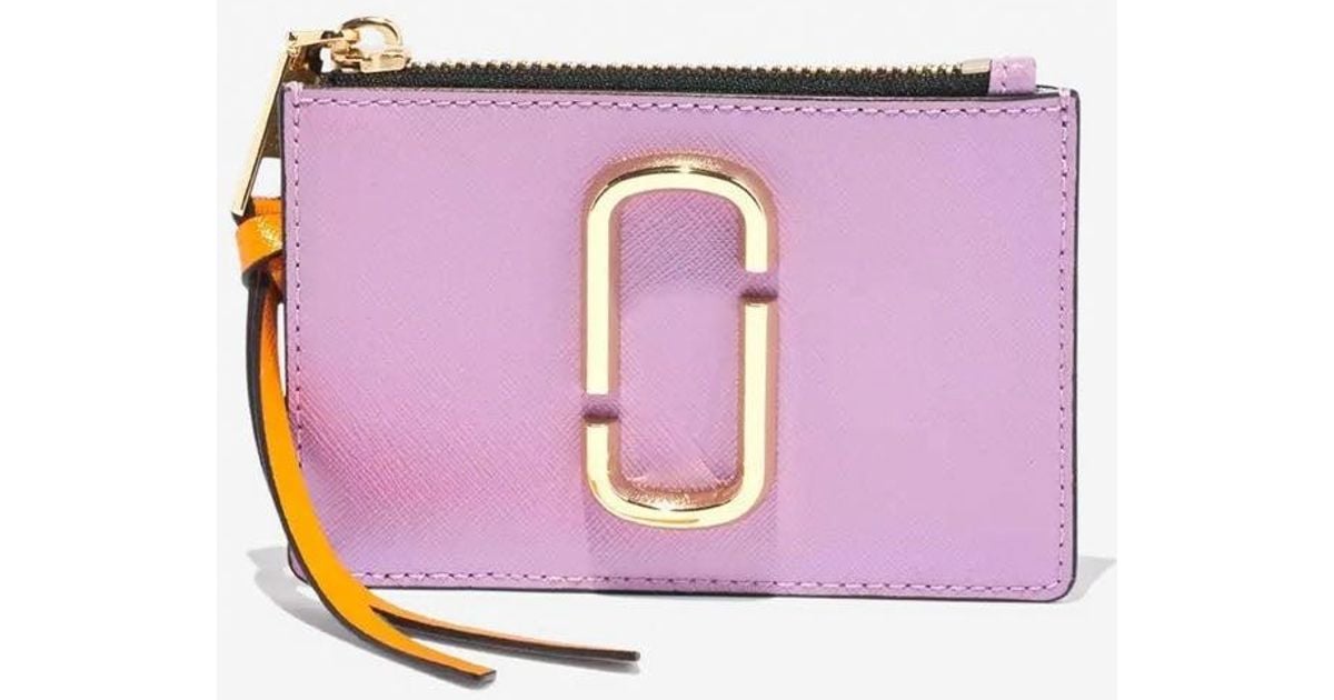 Marc Jacobs The Snapshot Zipped Wallet in Pink Lyst Canada