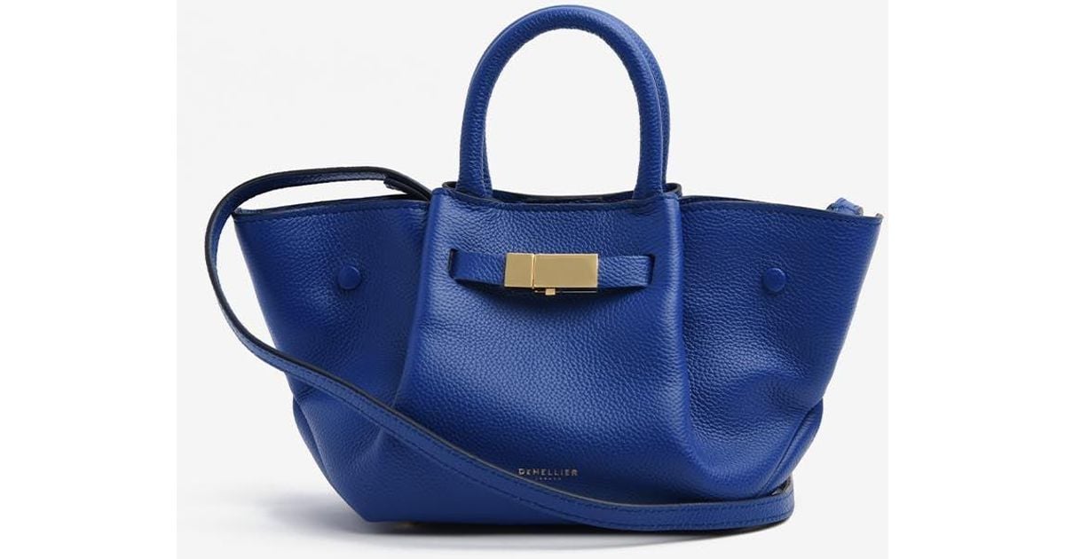 DeMellier London New York Top Handle Bag in Blue | Lyst UK