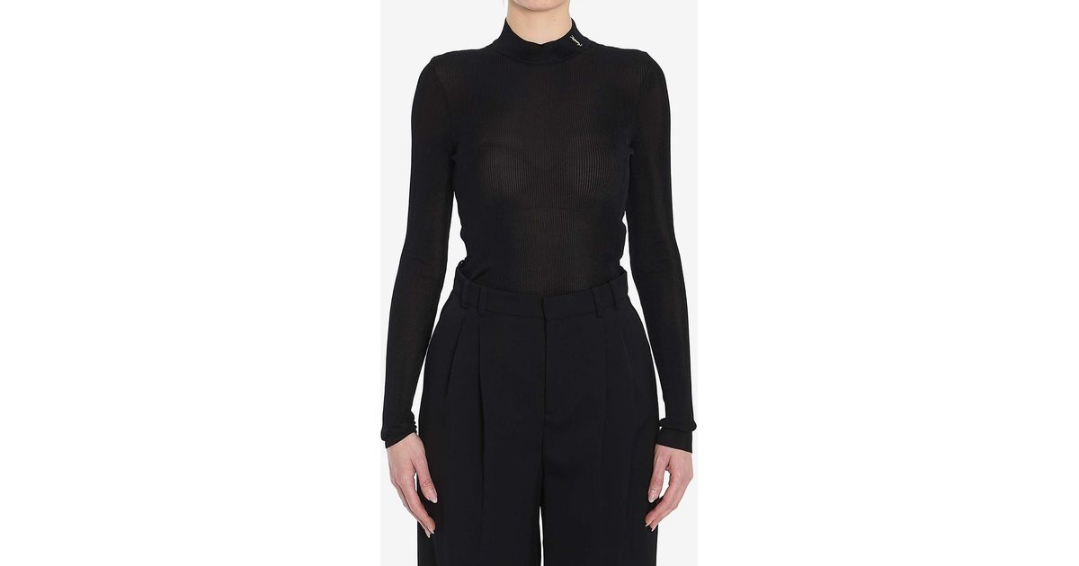 Saint Laurent Men's Cassandras Sweatshirt Black main image 0