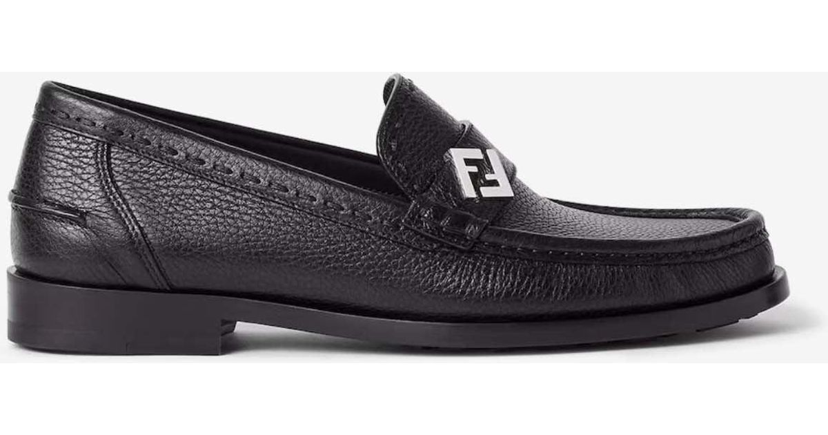 Fendi Ff Metal Driving Loafers for Men | Lyst display picture 2