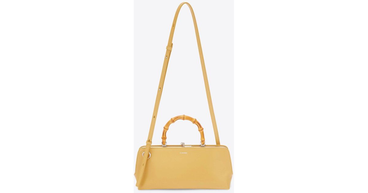 JIL SANDER GOJI BAMBOO clasp Handbag black main image 0