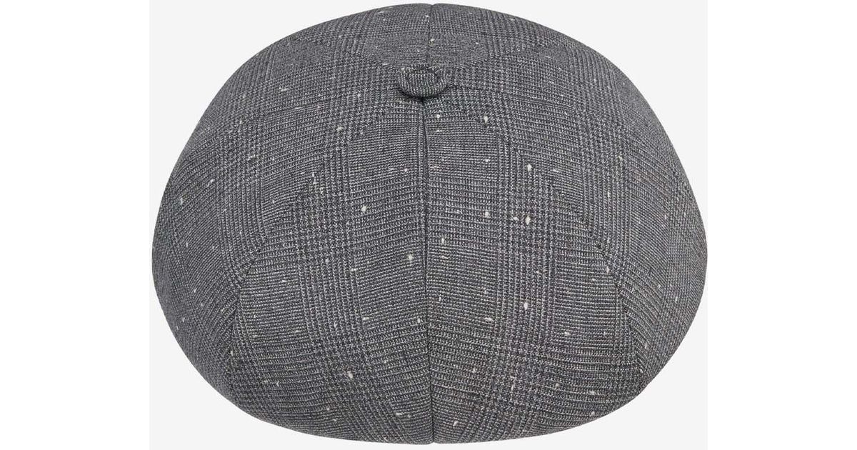 Dior Wool Prince Of Wales Beret Hat in Gray for Men Lyst