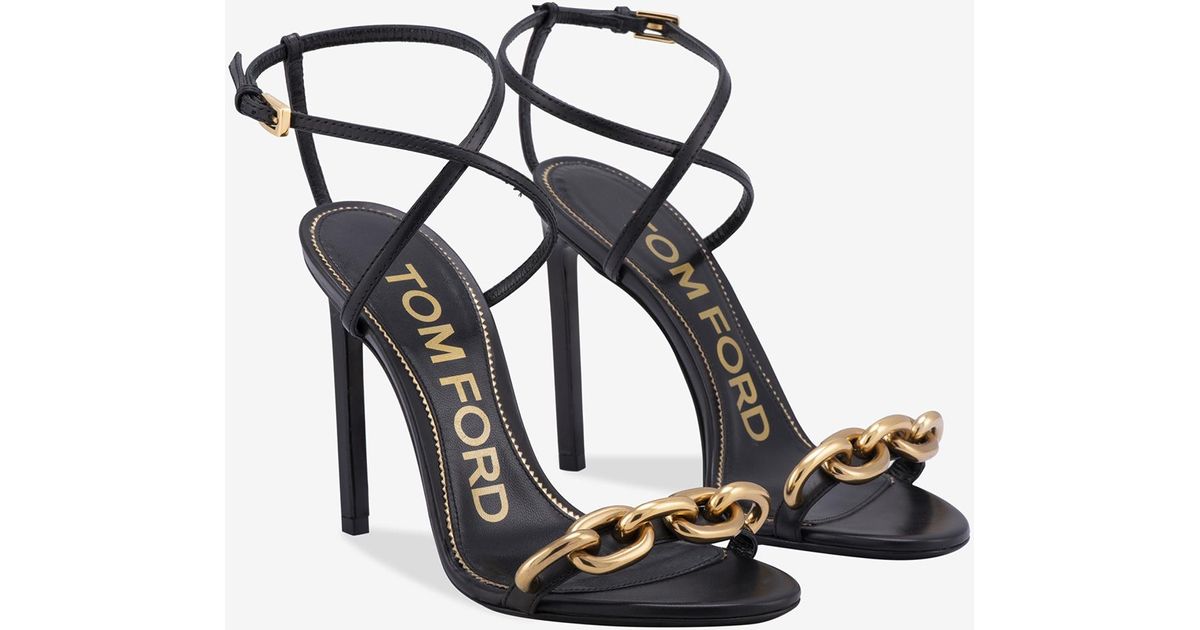 tom ford black sandals