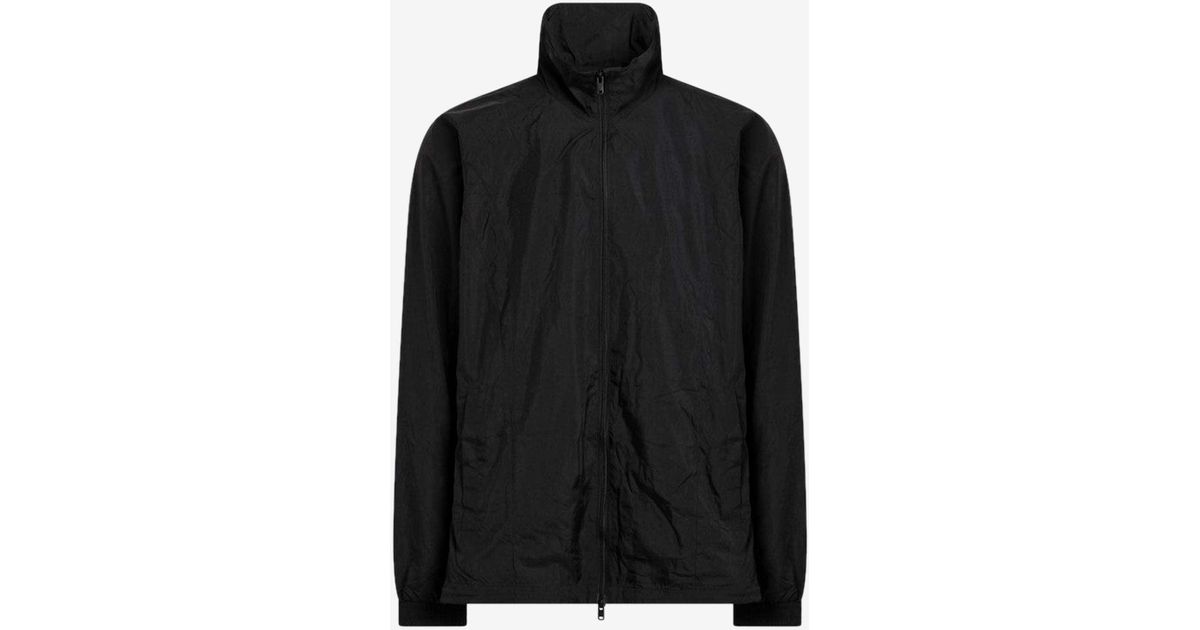 Up Jacket Y-3 Lightweight Zip-Up Jacket in Black for Men | Lyst