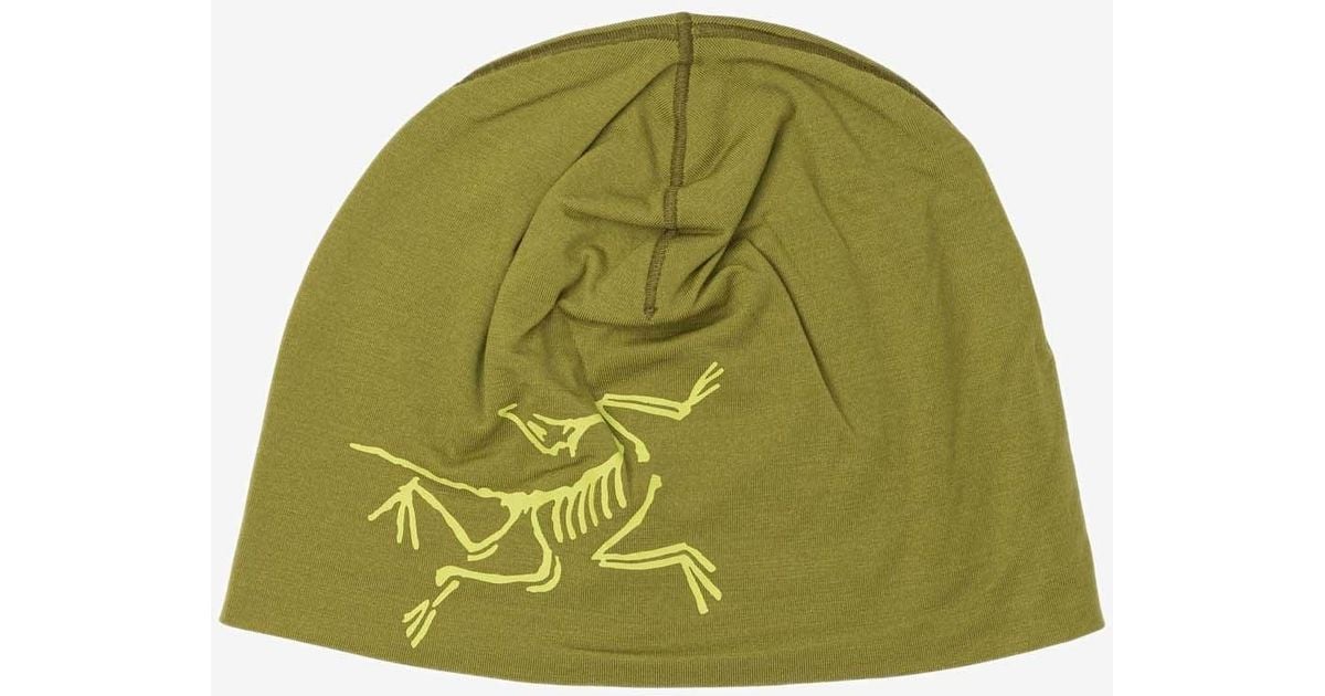 Arc'teryx Satoro Merino Toque Beanie in Green for Men | Lyst