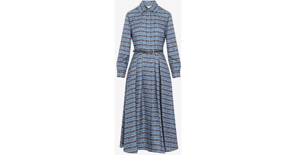 max-mara-Blue-Emmy-Logo-Stripe