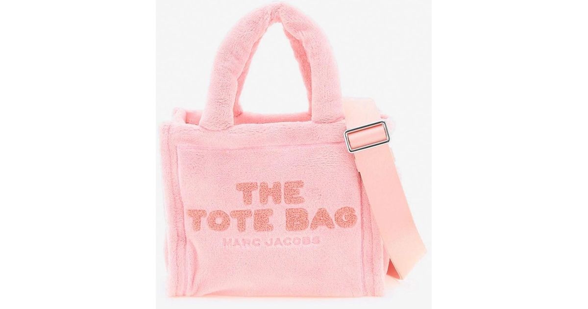 Marc Jacobs Mini Terry Tote Bag in Pink | Lyst Canada