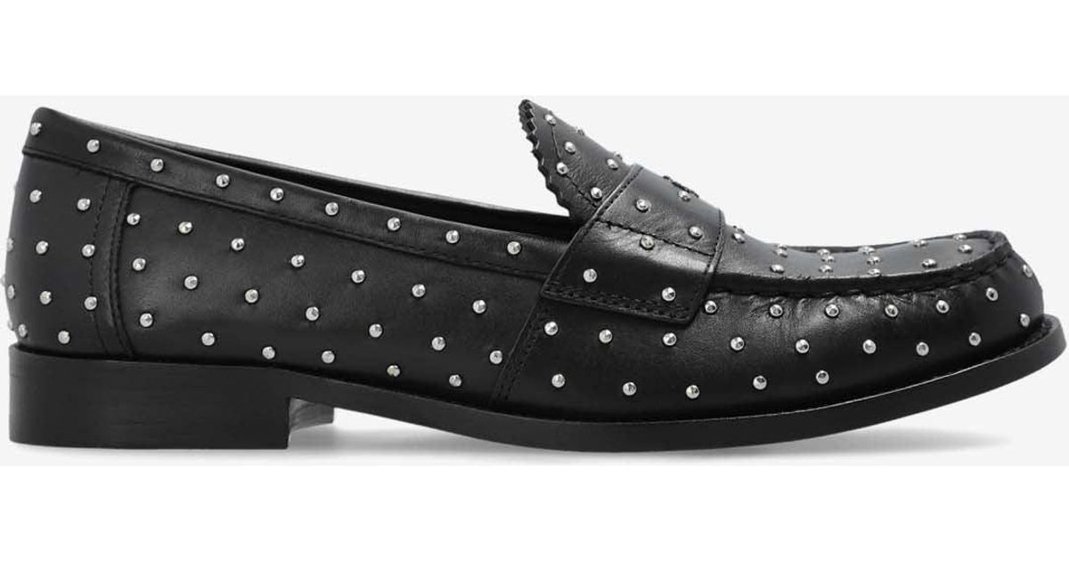 tory burch slip on loafers