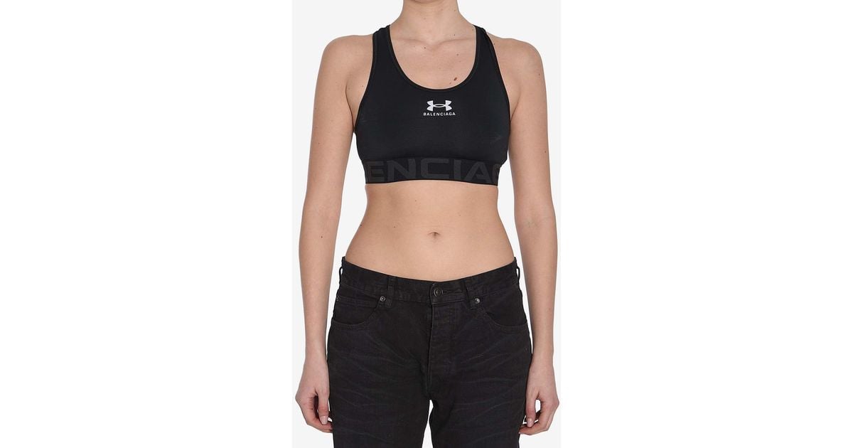 ブラジャー Balenciaga Black Tech Jersey Balenciaga X Under Armour Bra Balenciaga Tech Jersey X Under Armour Bra | italist, ALWAYS