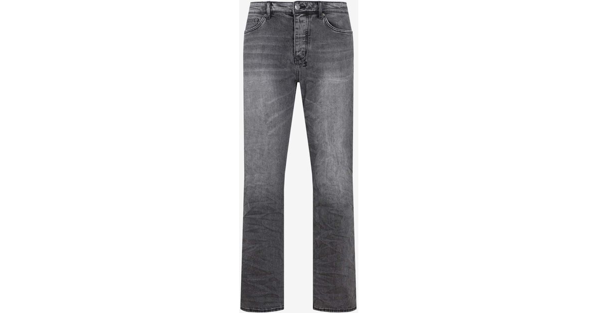 Ksubi Denim Washed Hazlow Skar Jeans in Gray for Men Lyst