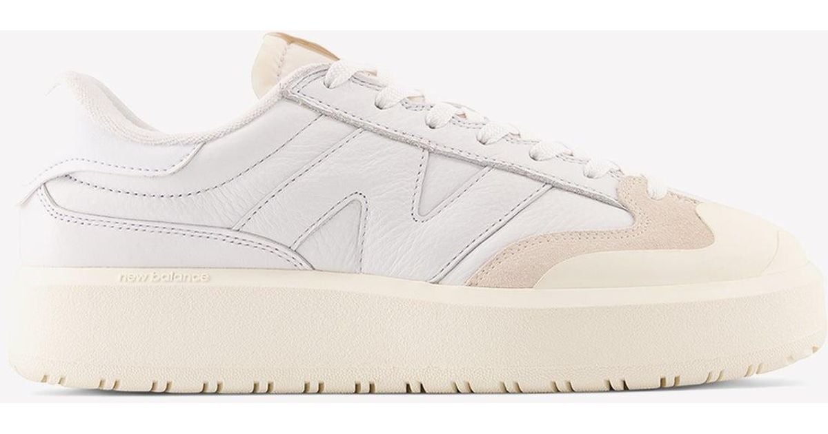 New Balance Ct302 Lowtop Sneakers In White With Moonbeam for Men Lyst UK