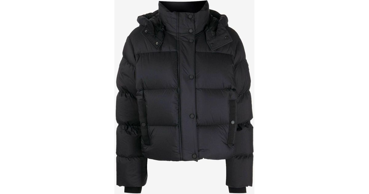 Moose Knuckles Synthetic Prospect Puffer Down Jacket in Black | Lyst
