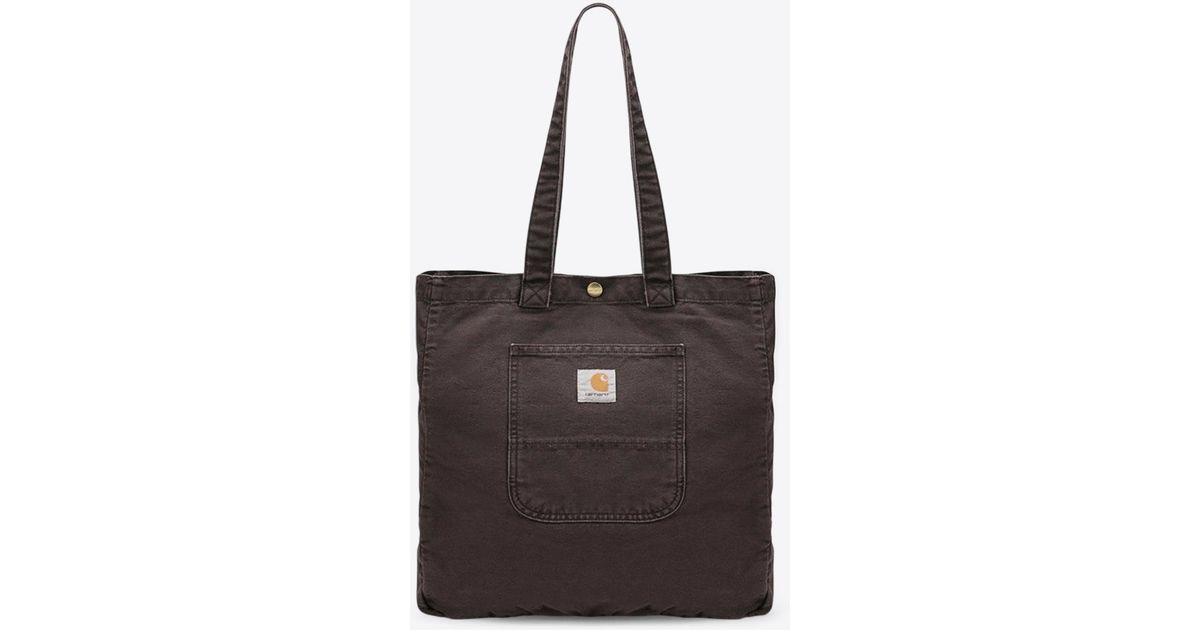Carhartt Bayfield Faded Tote Bag in Black for Men | Lyst