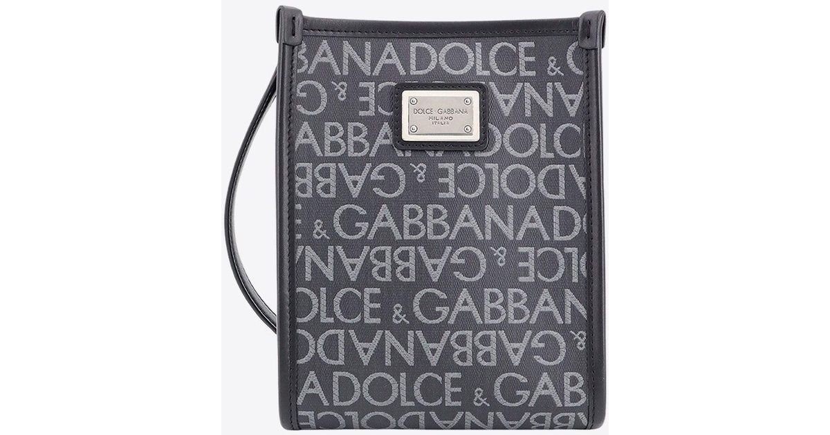 Dolce & Gabbana Military Green Two Tone Messenger Shoulder Borse Men Bag