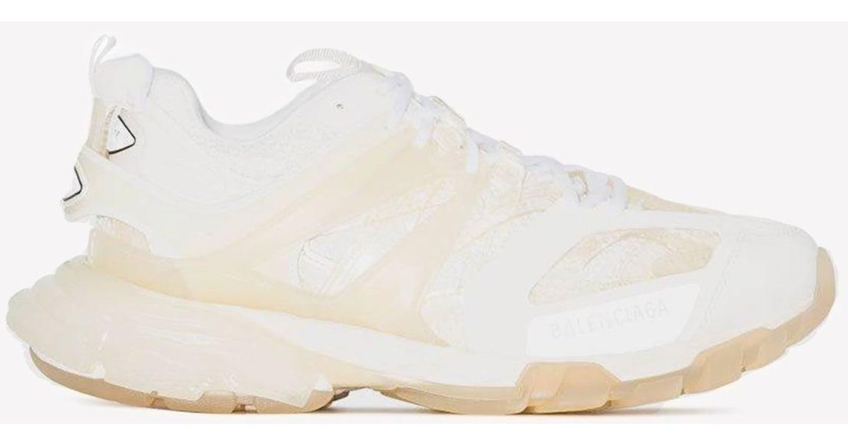 balenciaga clear white