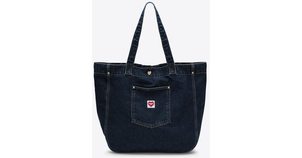Carhartt WIP Denim Tote Bag in Blue for Men | Lyst