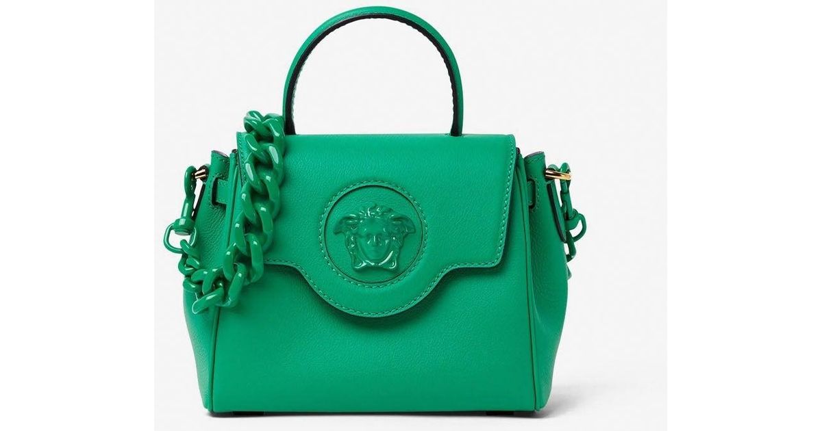 Green versace best sale bag