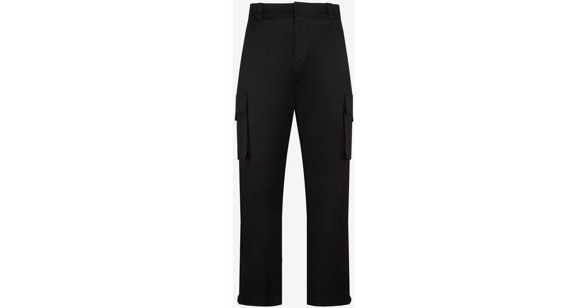 Dior Straightleg Cargo Pants in Black for Men Lyst