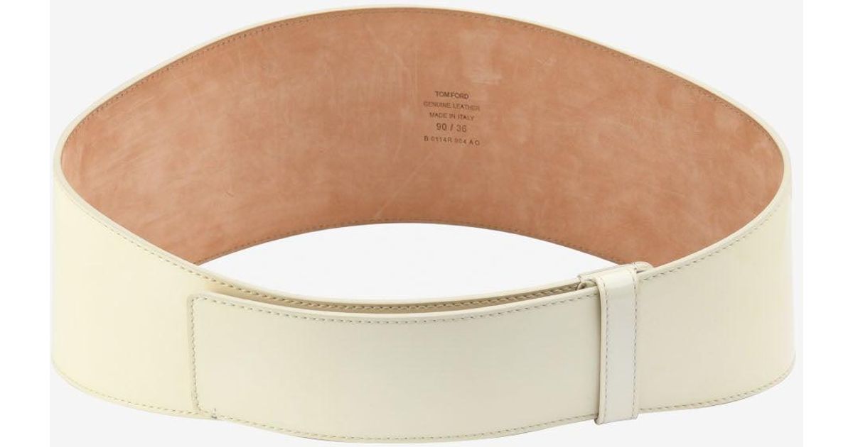 Tom Ford Patent Leather Wide Belt | Lyst