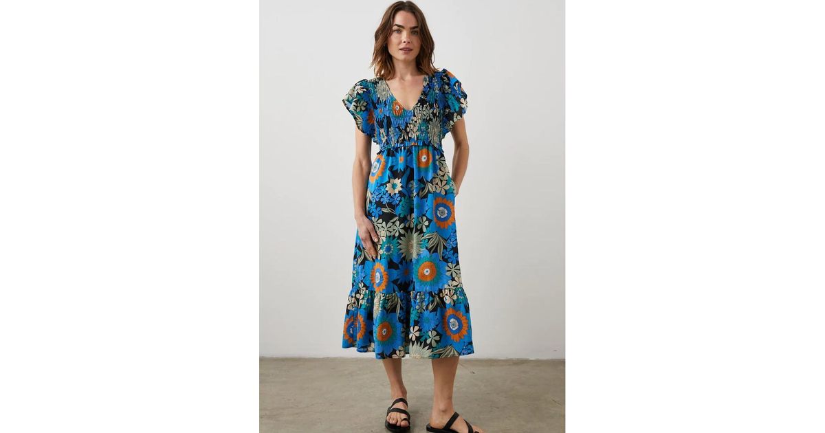 Rails Clementine Dress in Blue Lyst UK