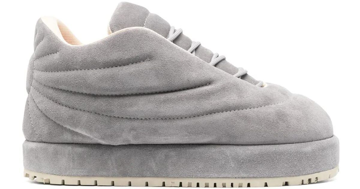 PDF Lace Up Embroidery Nuvola-Pluto Nubuck in Gray for Men | Lyst