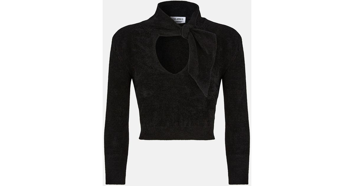 The Attico ''catlin'' Black Sweater | Lyst