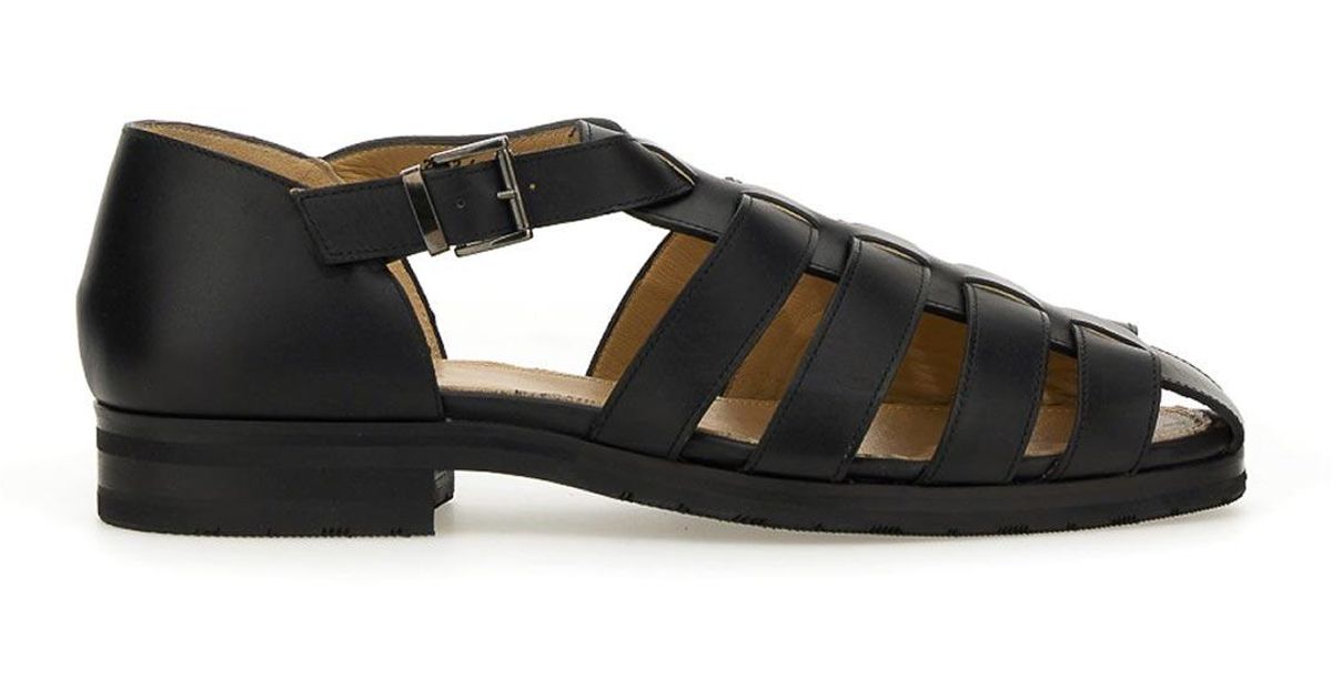 Paraboot Sandalo Ferret/Aragon in Black for Men | Lyst