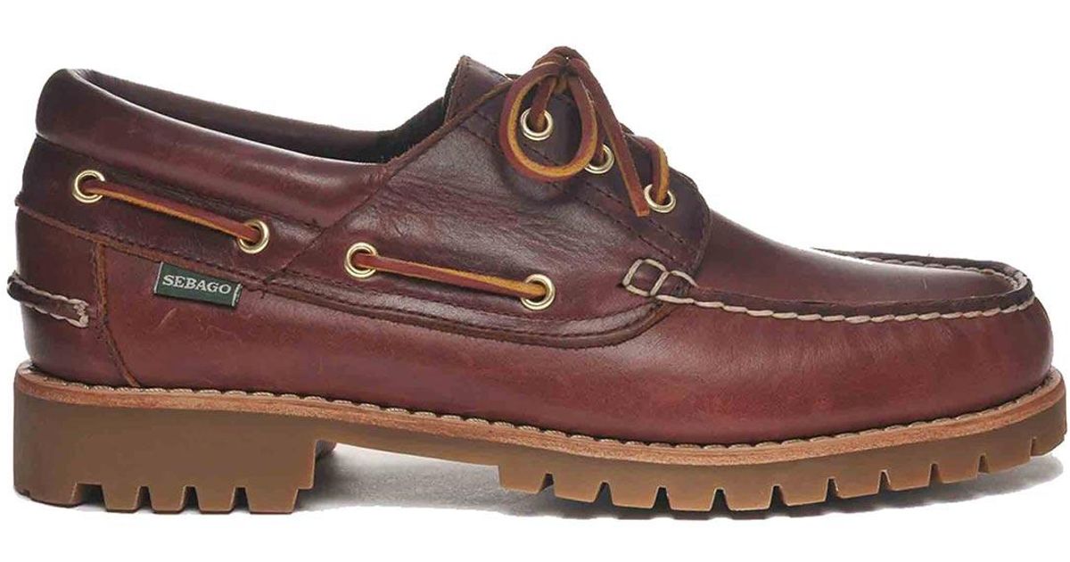 Shebago Sebago Acadia Premium in Brown for Men | Lyst UK