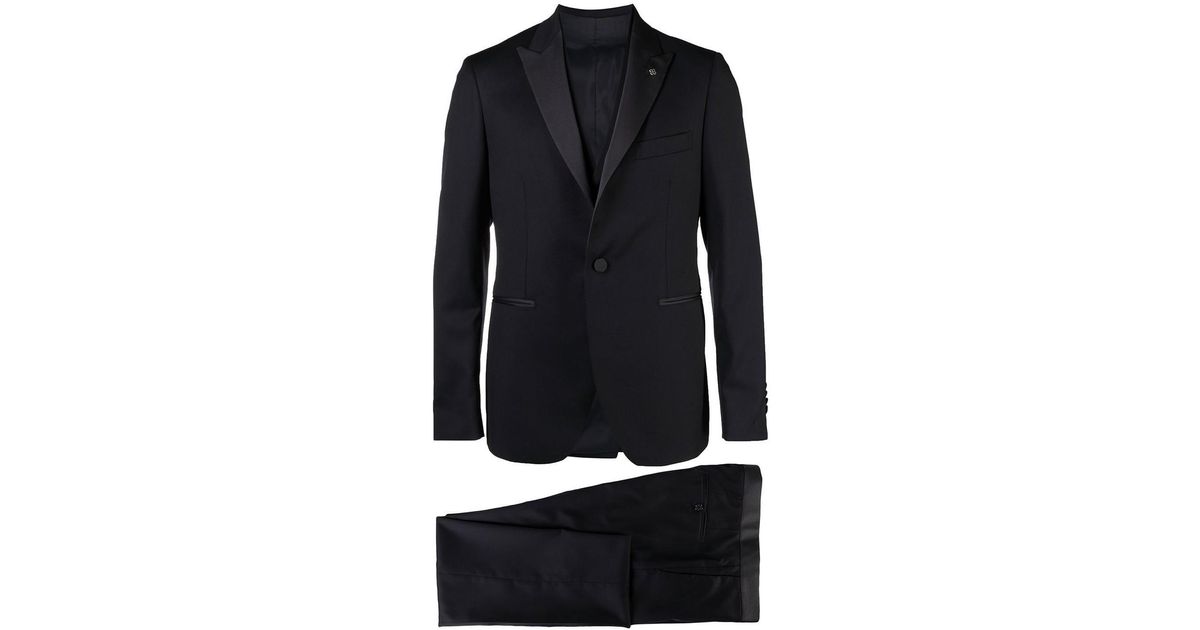 Tagliatore three-piece dinner suit - Blue