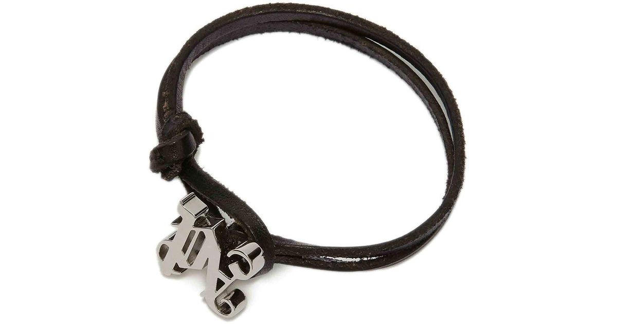Palm Angels Lea ブレスレット Palm Angels Lea Bracelet in Black for Men | Lyst UK