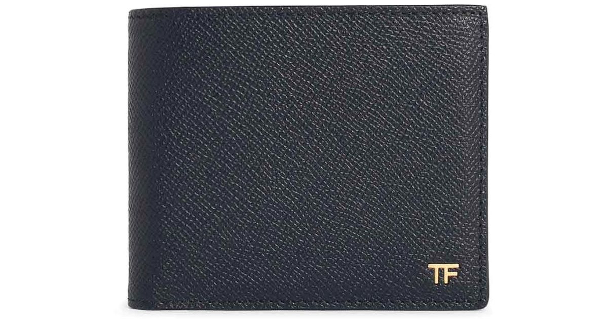 Wallet Ford Tom Ford Leather Wallet in Blue for Men | Lyst