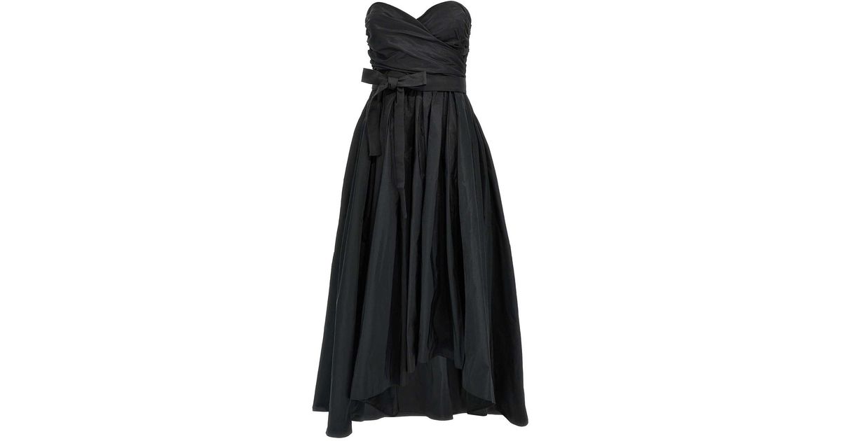 パーティードレス Pinko 'Pappagallo' Dress PINKO Pappagallo Maxi Dress | Black | FARFETCH