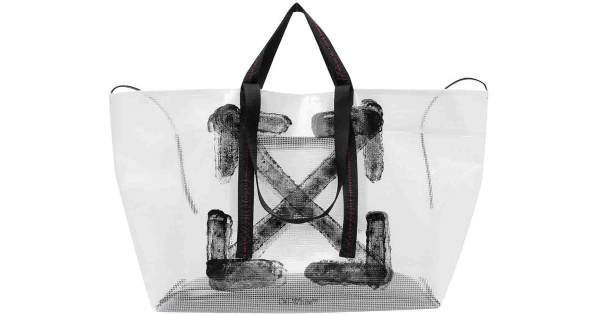 Off-White c/o Virgil Abloh Transparent Heritage Day Off Tote