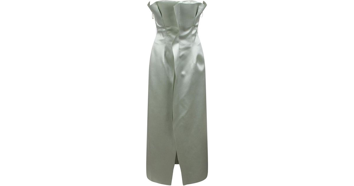 オールインワン・サロペット Philosophy Di Lorenzo Serafini Pastel Green Duchesse Dress Philosophy Di Lorenzo Serafini Pastel Green Duchesse Dress