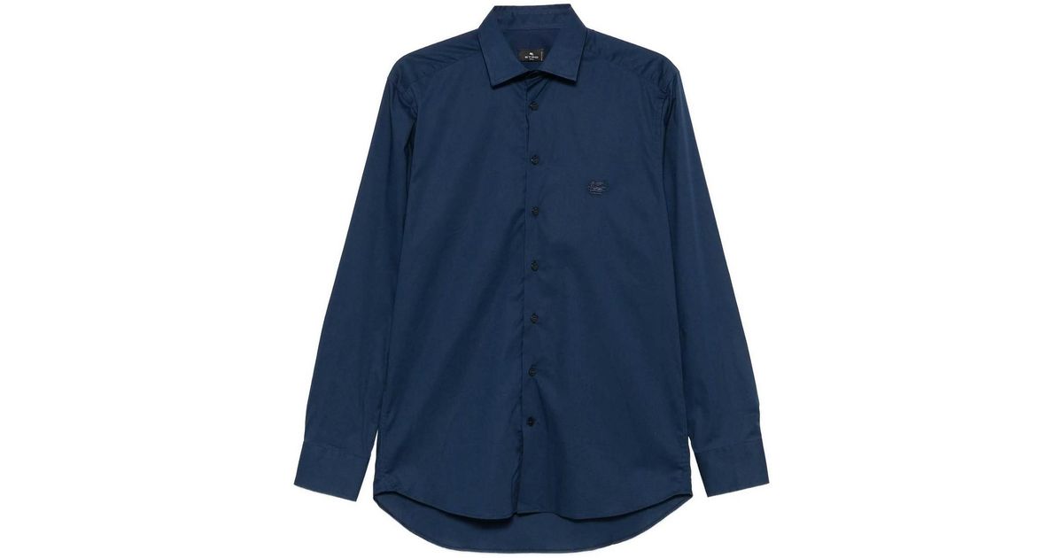 Etro Shirt Roma in Blue for Men | Lyst UK