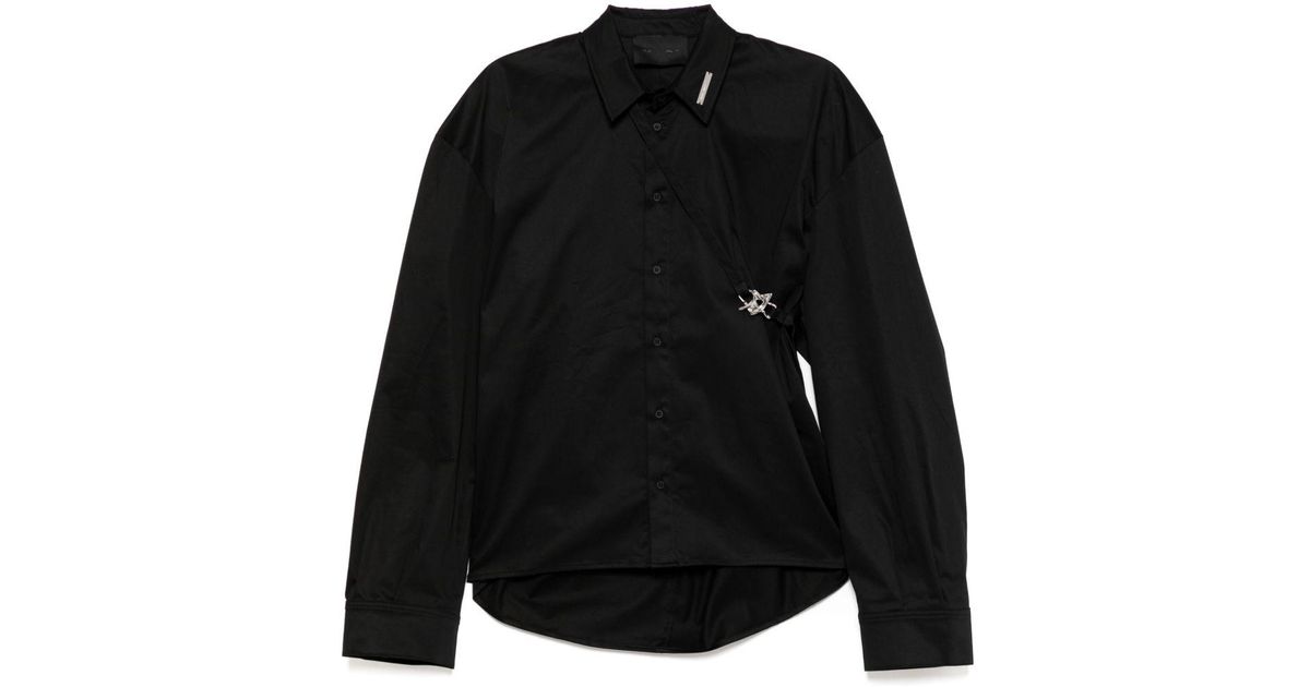 HELIOT EMIL Igneous Shirt in Black for Men | Lyst