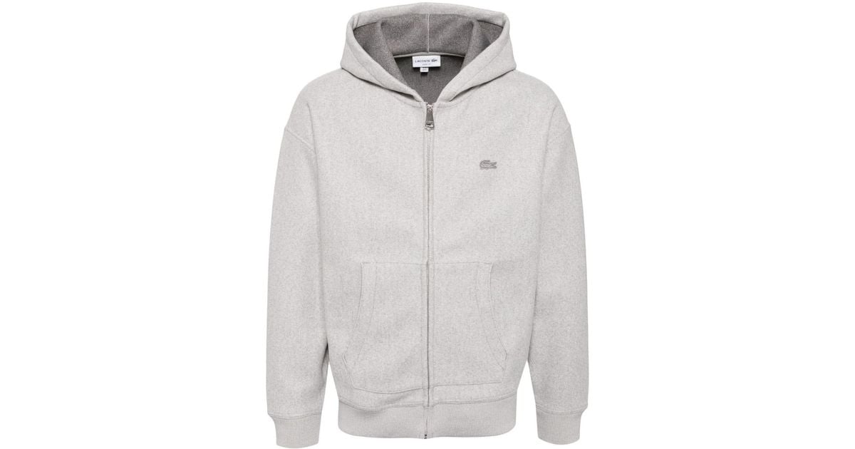 Lacoste jacket grey clearance