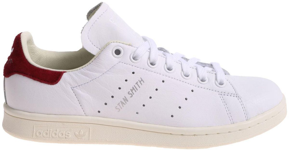 stan smith maroon white