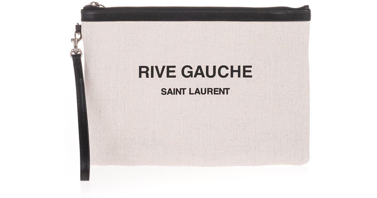 saint laurent rive gauche clutch