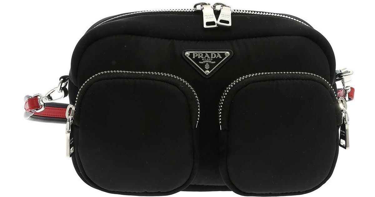 prada nylon cargo pouch