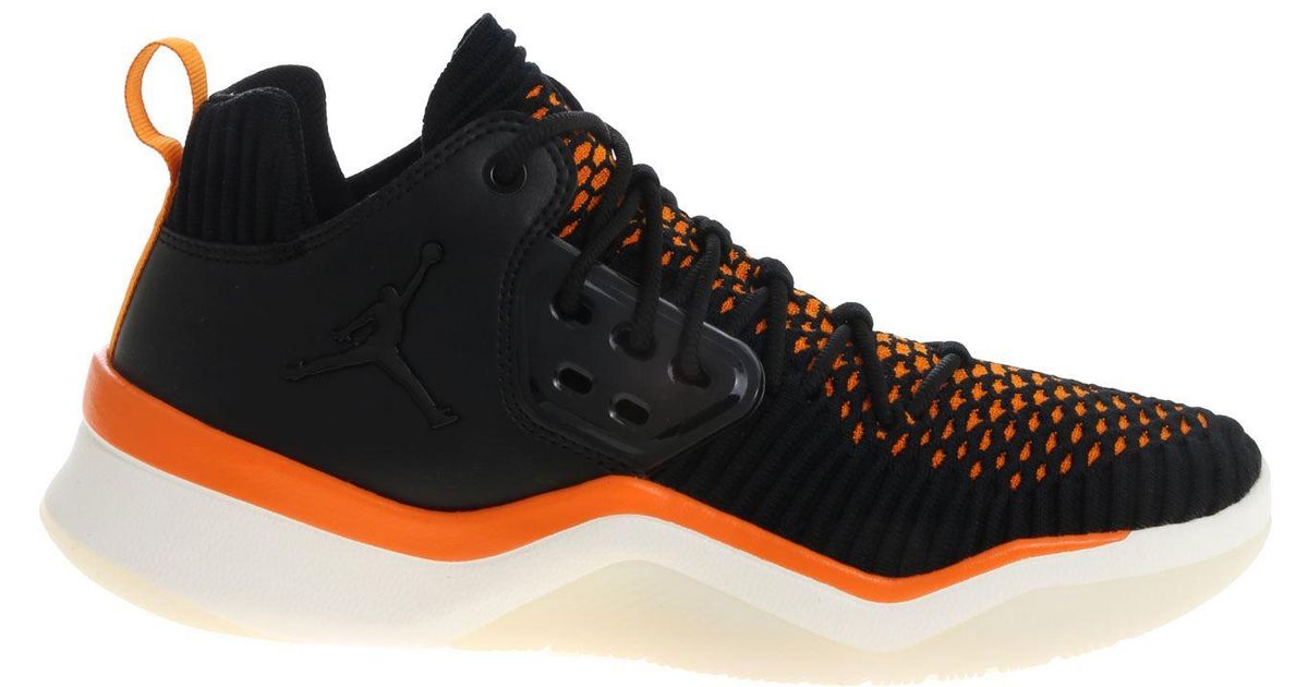 jordan dna lx black orange